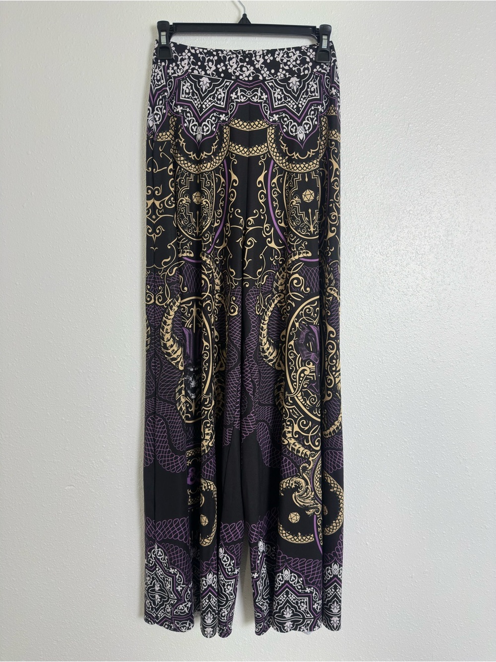 Black milk dungeons & dragons dungeon master palazzo pants - Picture 4 of 7